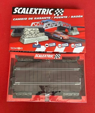 Puente Badén Cambio Rasante Raid Scalextric