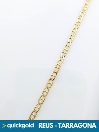 040-02-00622 CADENA ORO 18K CALABROTE 50.7CM