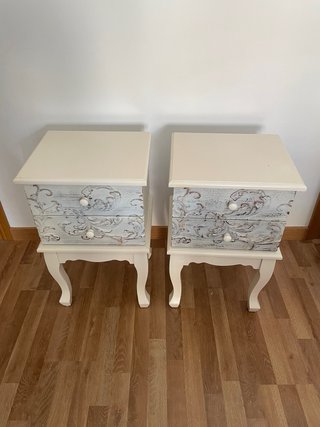 Conjunto de Muebles, tocador vintage Shabby Chic