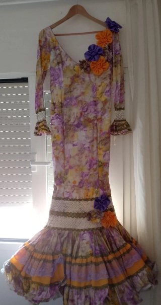 Traje Flamenca Talla Única