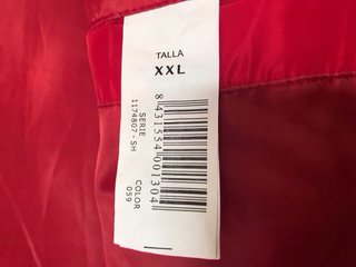 Chaleco Solera Rojo Talla XXL