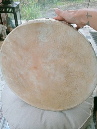 Tambor chamánico chaman artesanal