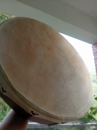 Tambor chamánico chaman artesanal