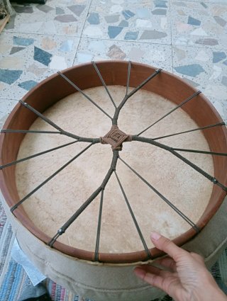Tambor chamánico chaman artesanal