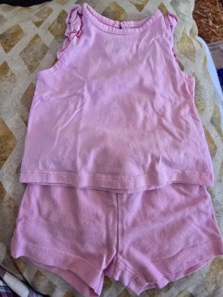 Conjunto bebé rosa