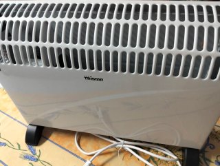 Estufa Eléctrica Tristar Blanca