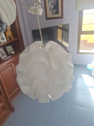 Lámpara colgante de plástico