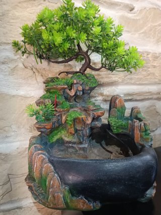 Fuente de agua Bonsái Decorativa