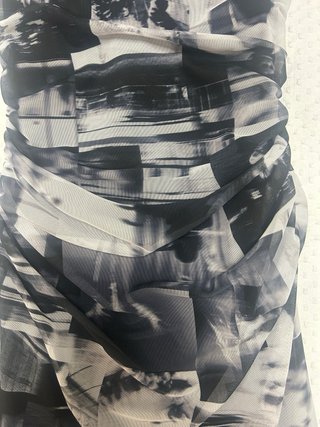 Vestido elegante Stradivarius estampado