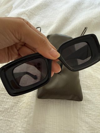 Gafas de Sol Loewe Negras y Doradas
