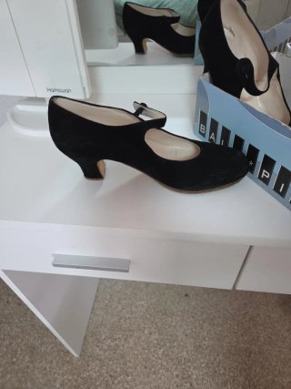 Zapatos de Flamenco Negros Talla 37