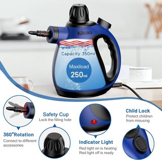 Limpiador Vapor Klona 1050W