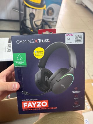 GXTrust 491 Fayzo Cascos Gaming Inalámbricos
