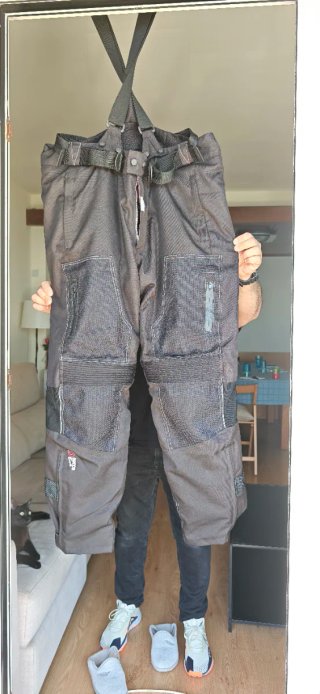 Pantalón de cordura negro ROCCO Talla 3 XL