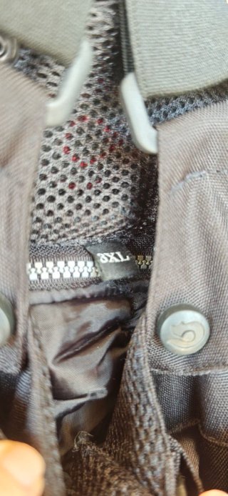 Pantalón de cordura negro ROCCO Talla 3 XL
