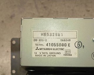 Mr532881 ordenador de mitsubishi montero 3.2 43565