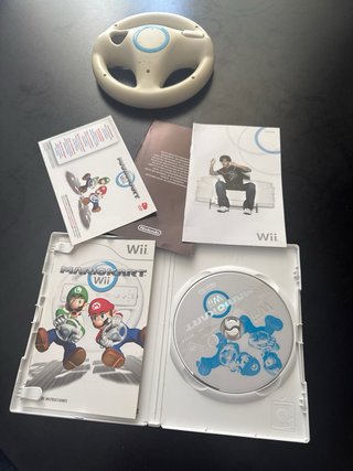 Mario Kart Wii + Volante Nintendo