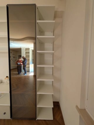 ARMADIO LIBRERIA ATTREZZATA STILE MODERNO