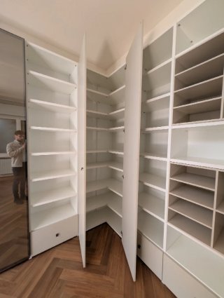 ARMADIO LIBRERIA ATTREZZATA STILE MODERNO