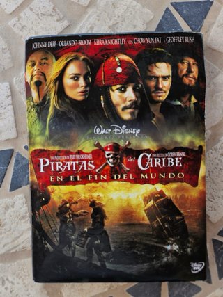 Trilogía Piratas del Caribe DVD