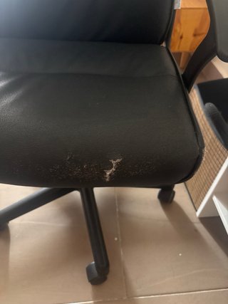 Silla de escritorio negra