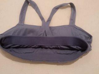 Adidas - Top Sportivo Donna Yoga Bra Blu. Small