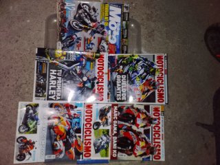 Revistas de moto, antiguas como nuevas