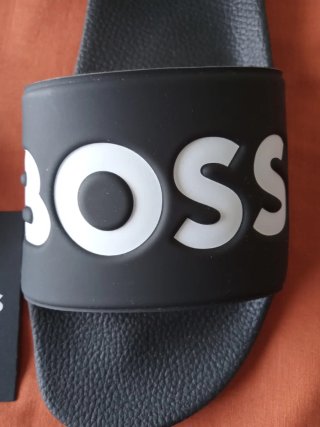 Ciabatte BOSS Uomo Nere
