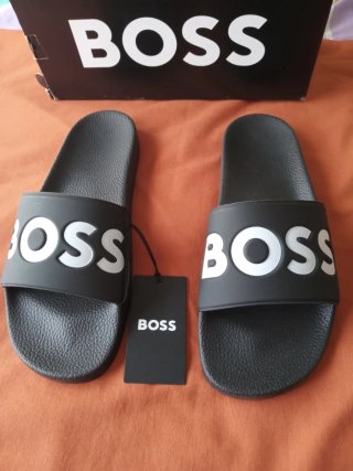 Ciabatte BOSS Uomo Nere