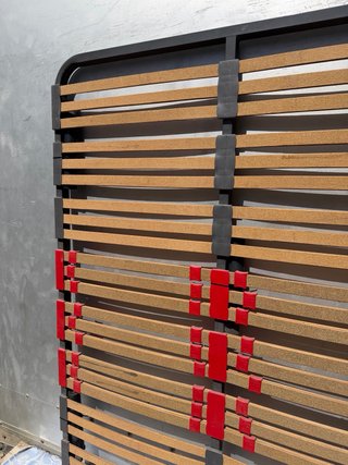 Somier 135x180cm Madera y Metal