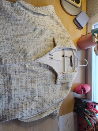 Vestido Zara Tweed