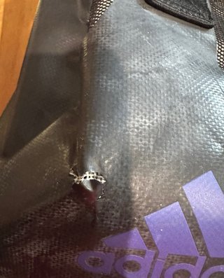 Borsa Sportiva Adidas x Stella McCartney Nera