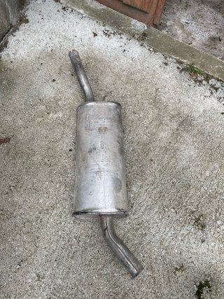 Silencioso trasero BMW E30 320i