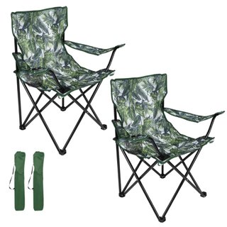 SET 2 SILLAS PLEGABLES CAMPING NUEVAS