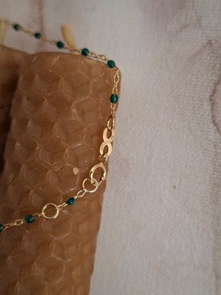 Pulsera Gigi Clozeau Verde Esmeralda A Estrenar