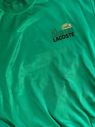 Chándal Lacoste Vintage Verde