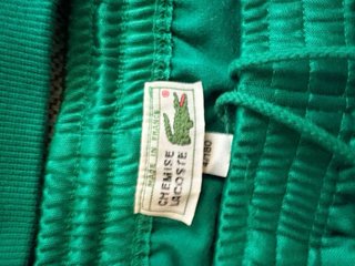Chándal Lacoste Vintage Verde