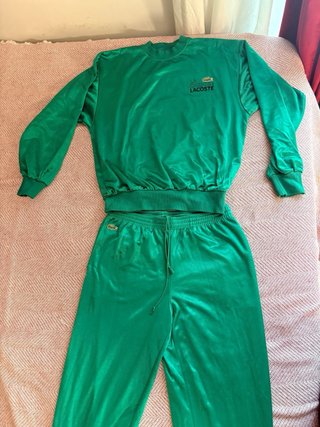 Chándal Lacoste Vintage Verde