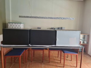 3 Estanterías con Puerta