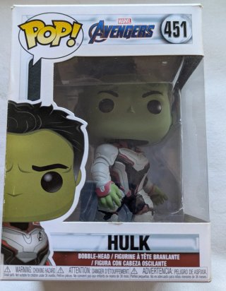 Funko Pop Hulk 451 Avengers