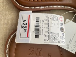 Sandalias crochet niña Zara Talla 34