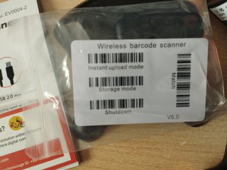 Lector Escáner Códigos de Barras USB y WIFI Tera