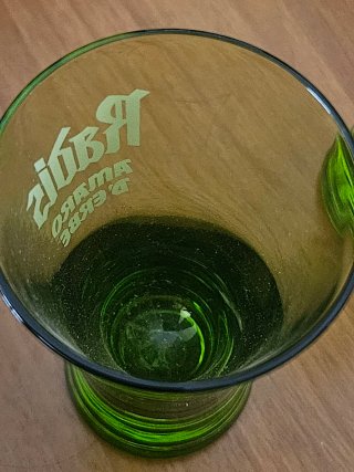 Coppia bicchieri Radis Amaro d'Erbe Anni 70