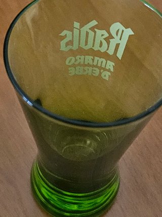 Coppia bicchieri Radis Amaro d'Erbe Anni 70