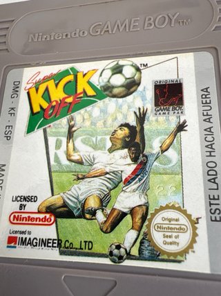Kick Off Game Boy Nintendo