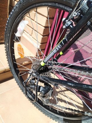 Bicicleta Rockrider ST500 24 Infantil