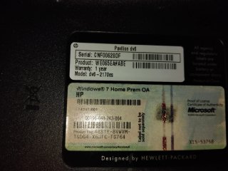 Portátil HP i5 Negro