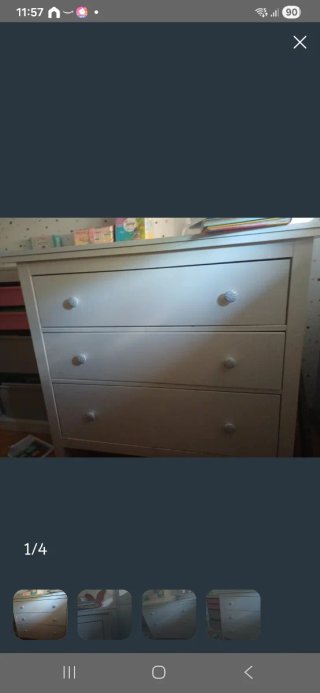 Cómoda Ikea Blanca