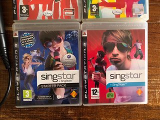 Micrófonos Singstar y Videojuegos PS3