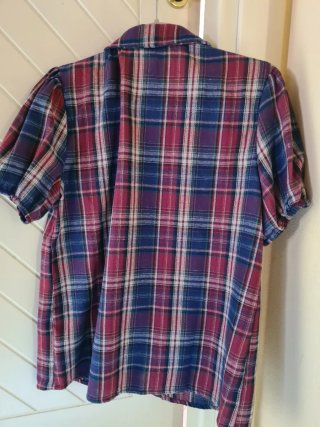 Camicia donna a quadri